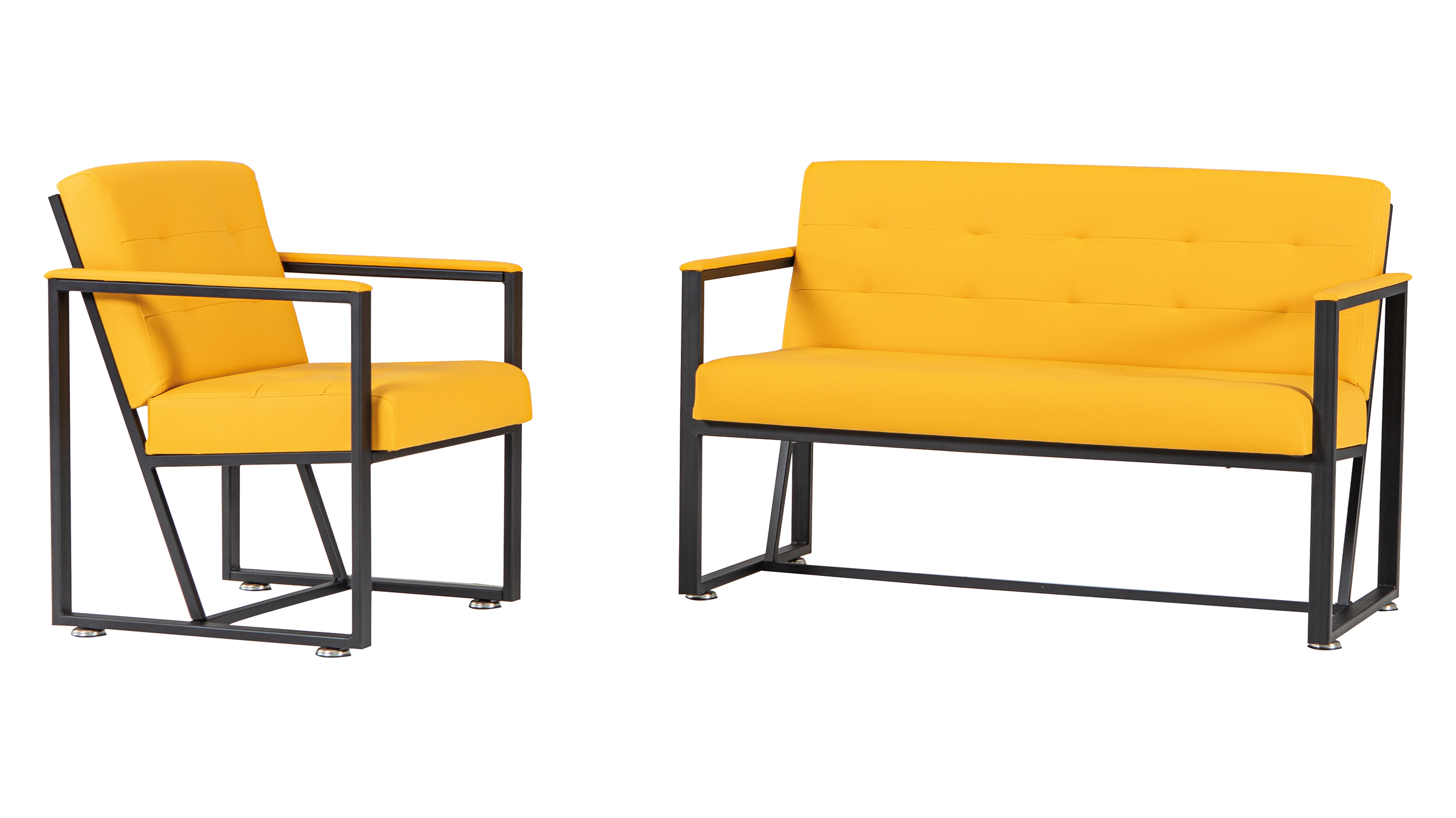 Konfull Sofas-Yellow