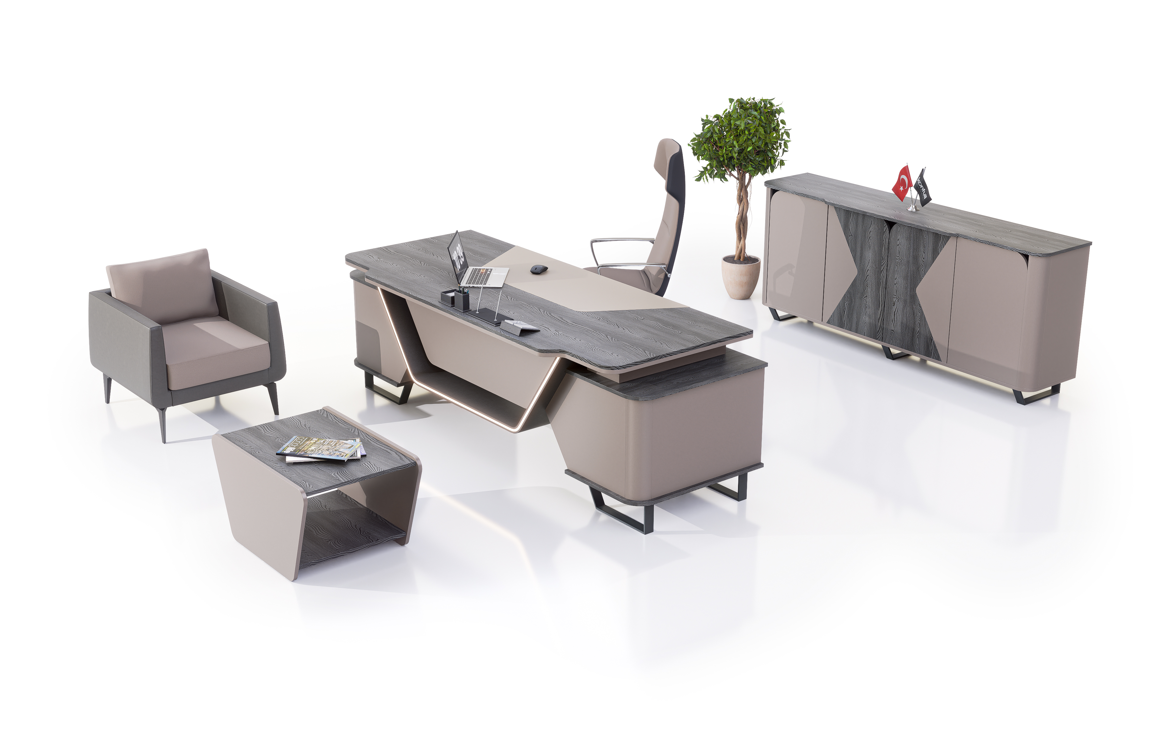 Konfull Executive Desks 2024 / Balaban-Stone