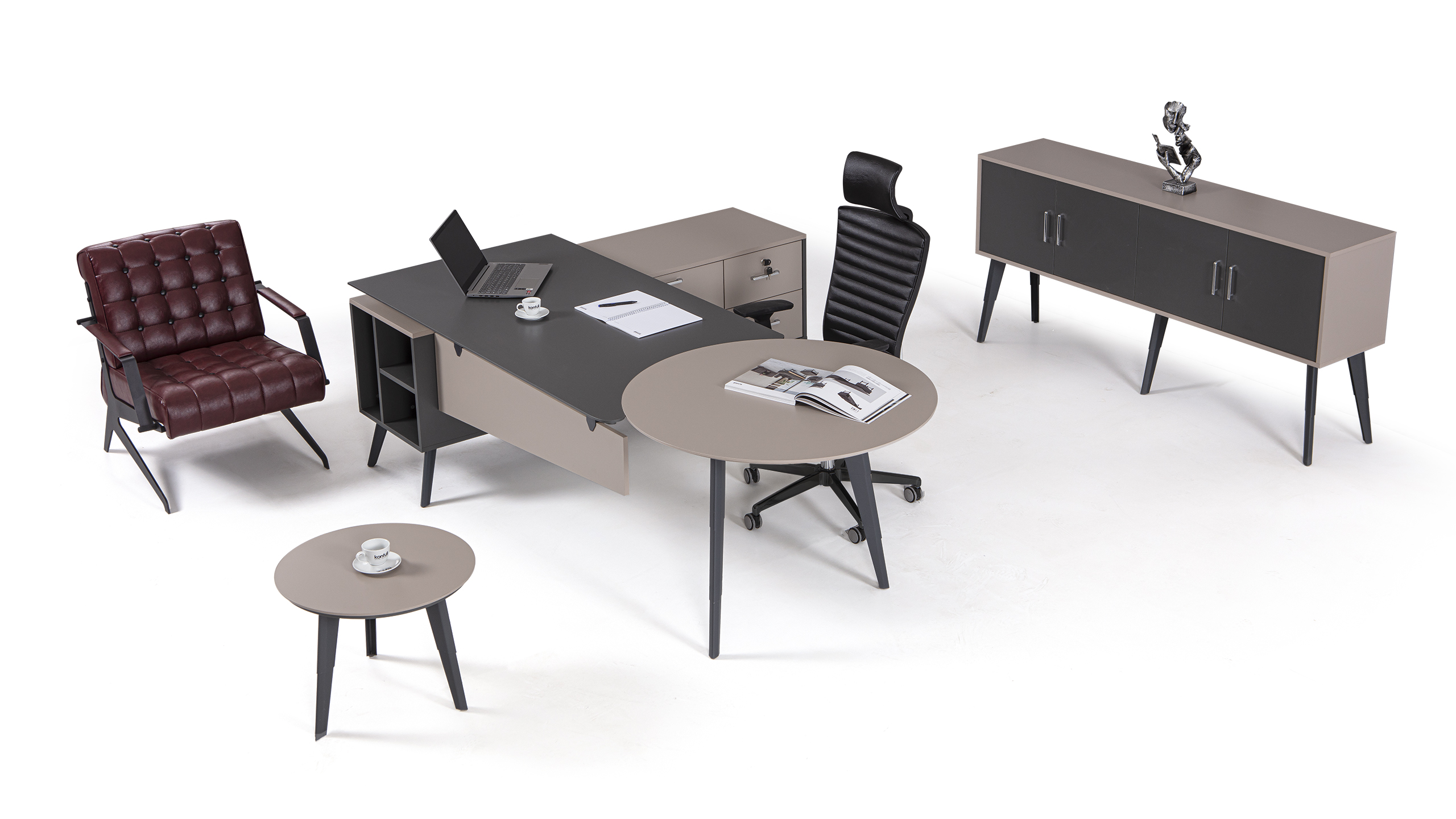 Konfull Executive Desks-Sun Rise